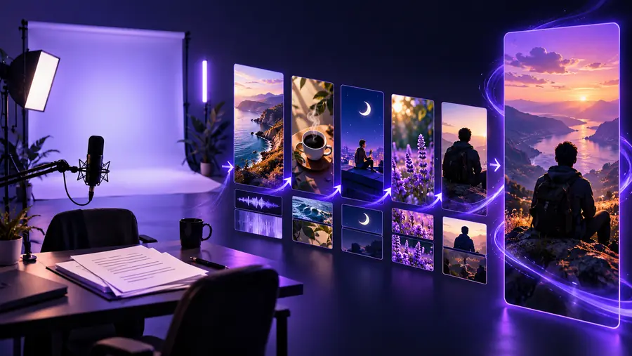 Illustrative gallery of portrait video examples